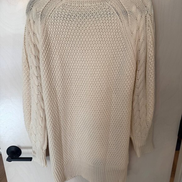 Sweater Dress Oversized Cable Knit Chunky Long Sleeve Small - Picture 5 of 5